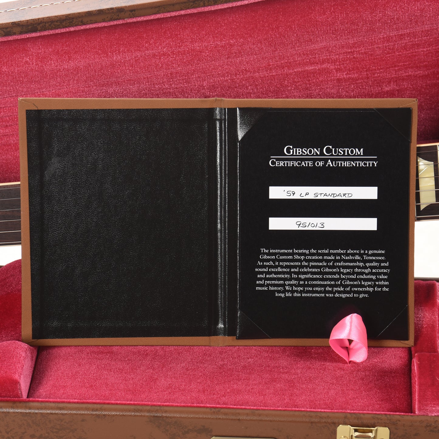 Gibson Custom Shop 1959 Les Paul Standard "CME Spec" Golden Poppy VOS w/59 Carmelita Neck