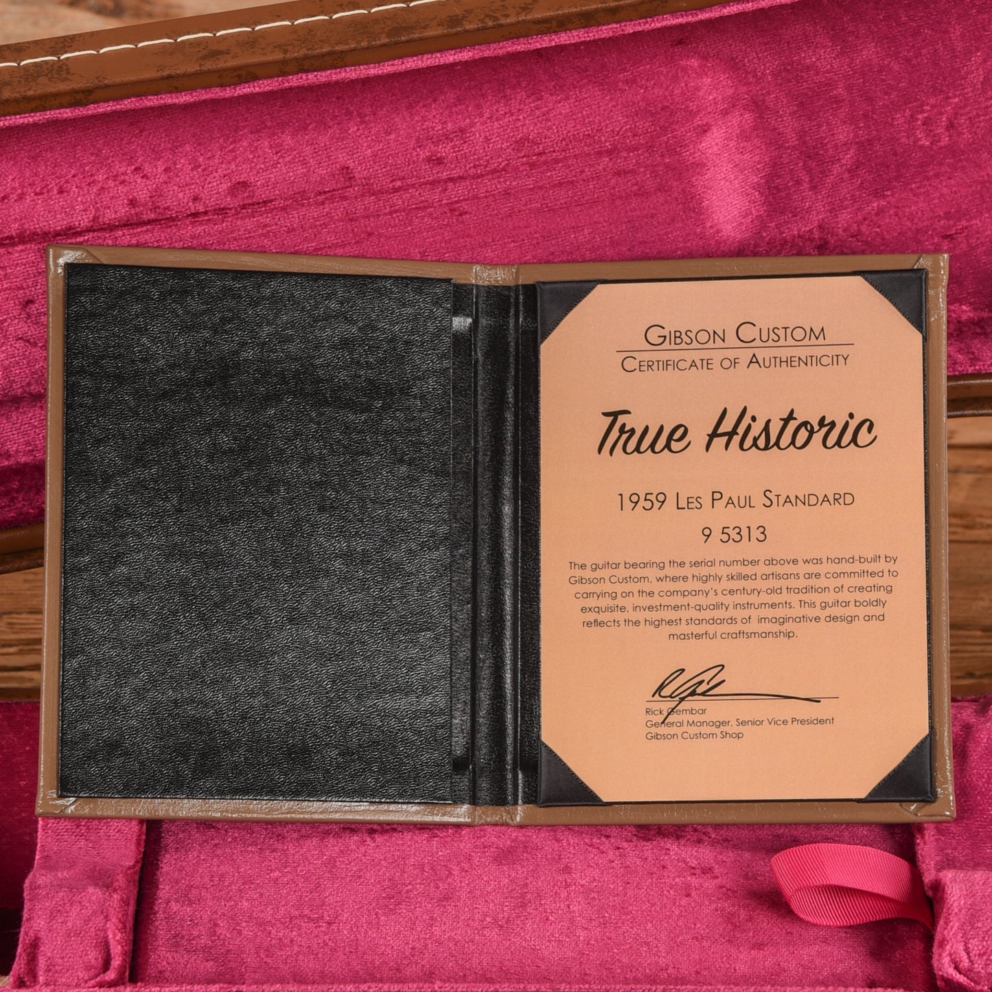 Gibson Custom True Historic '59 Les Paul Standard Sunburst 2015