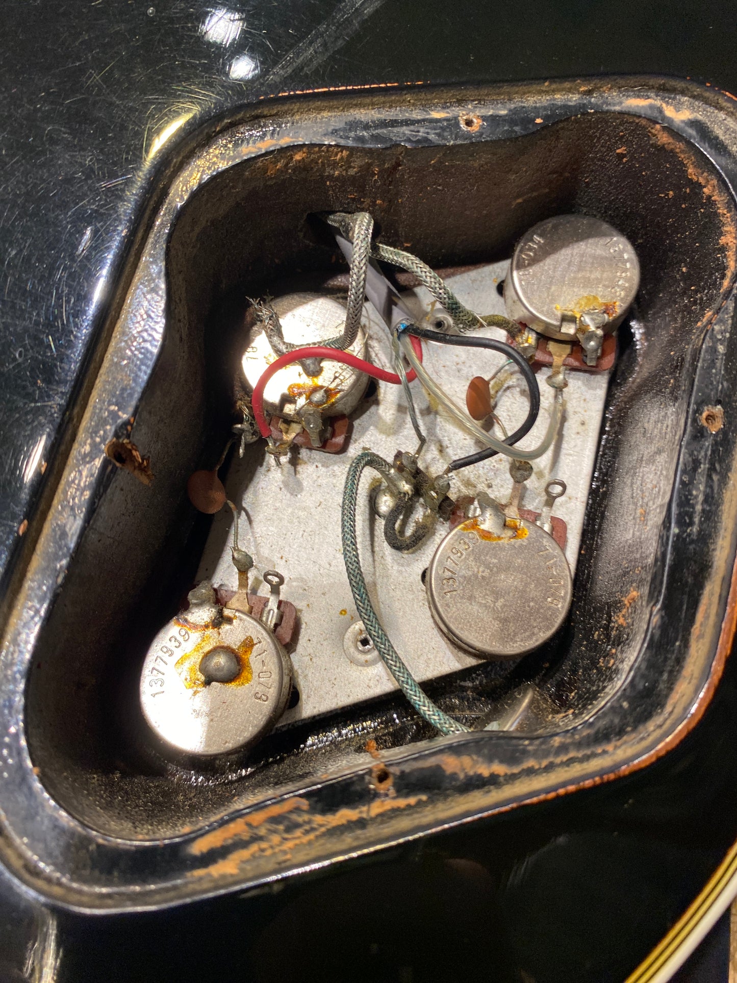 Gibson Les Paul Custom Black 1981 LEFTY