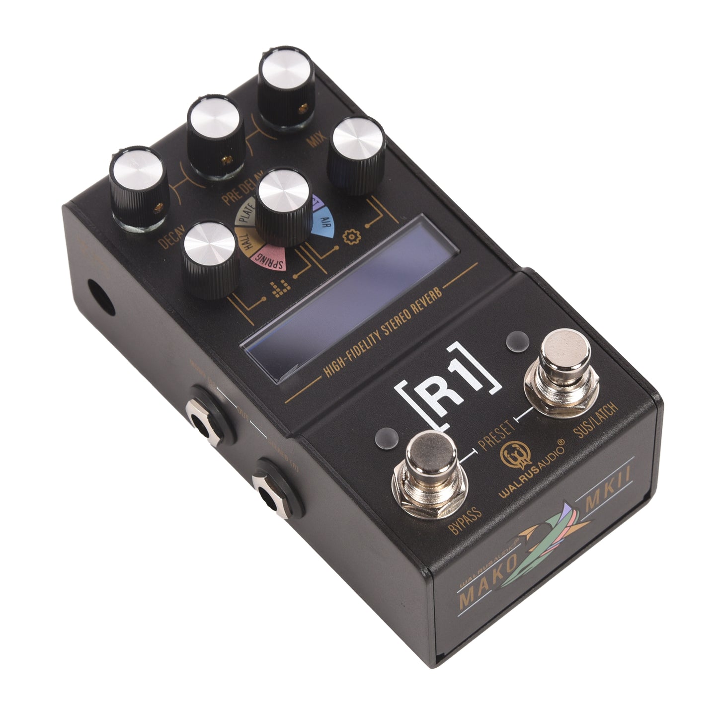Walrus Mako Series R1 MKII High-Fidelity Reverb Pedal