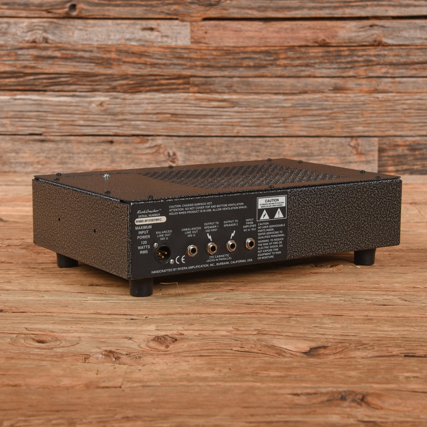 Rivera RockCrusher Power Attenuator and Load Box