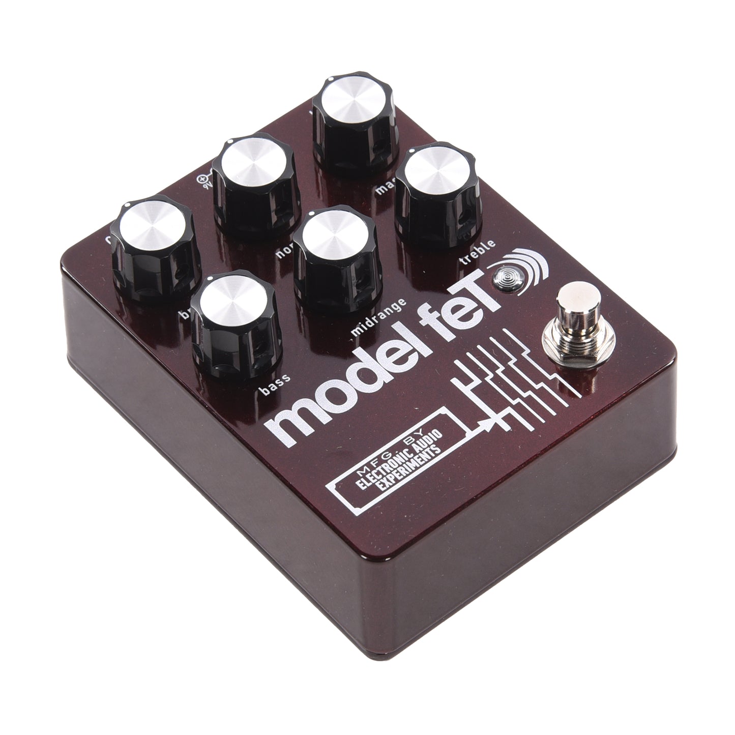 Electronic Audio Experiments Model feT Preamp Pedal Dragon's Blood Red