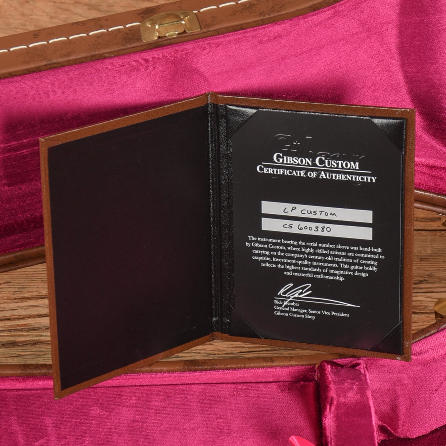 Gibson Custom Les Paul Custom Cherry Sunburst 2016