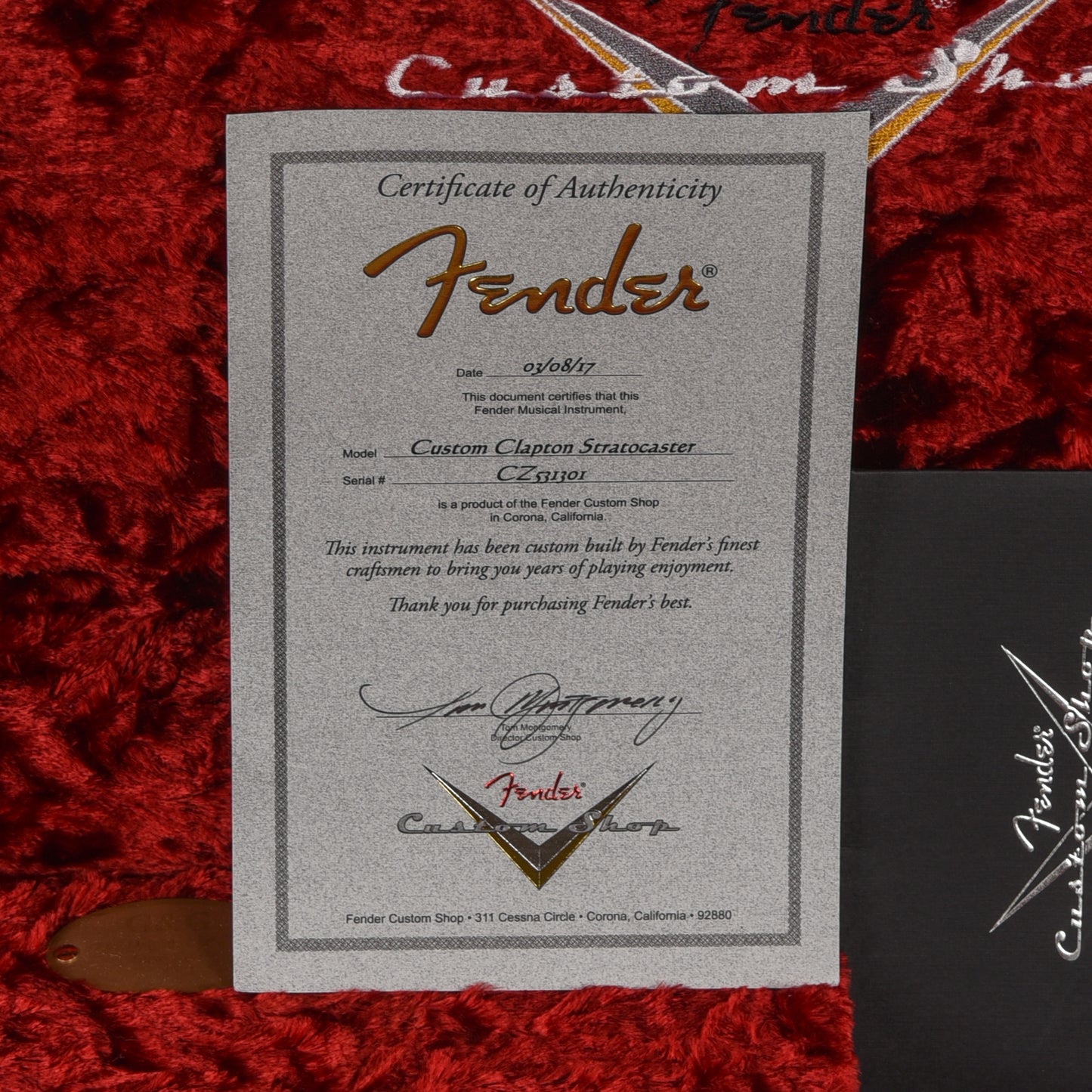 Fender Custom Shop Eric Clapton Stratocaster Journeyman Relic Aged White Blonde 2017