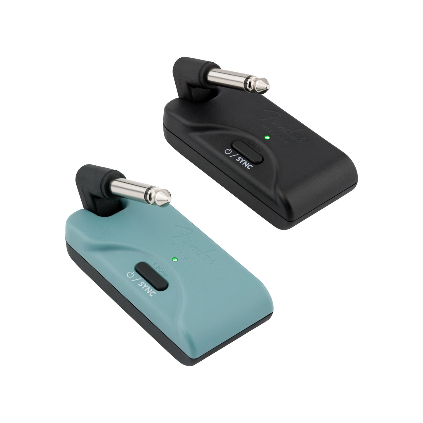 Fender Telepath Wireless System Mystic Ice Blue and Black