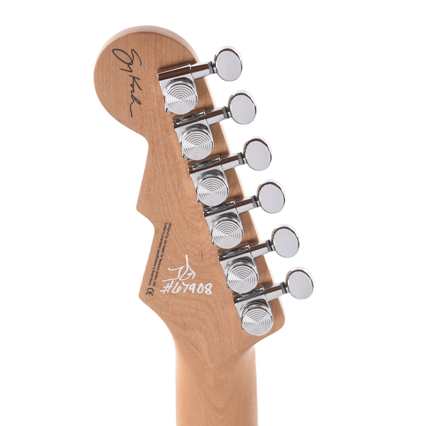 Reverend Greg Koch Gristle ST Transparent White