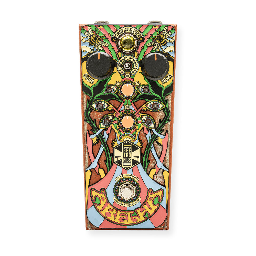 Beetronics Abelha Tropical Fuzz Pedal (2024 Chicago Boutique Effects Pedal Bonanza Special Edition)