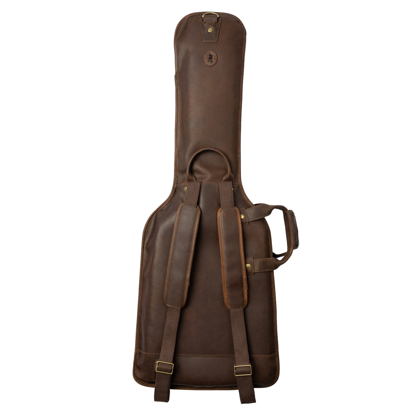 Levy's Solera Series Brown Leather Electric Guitar Bag