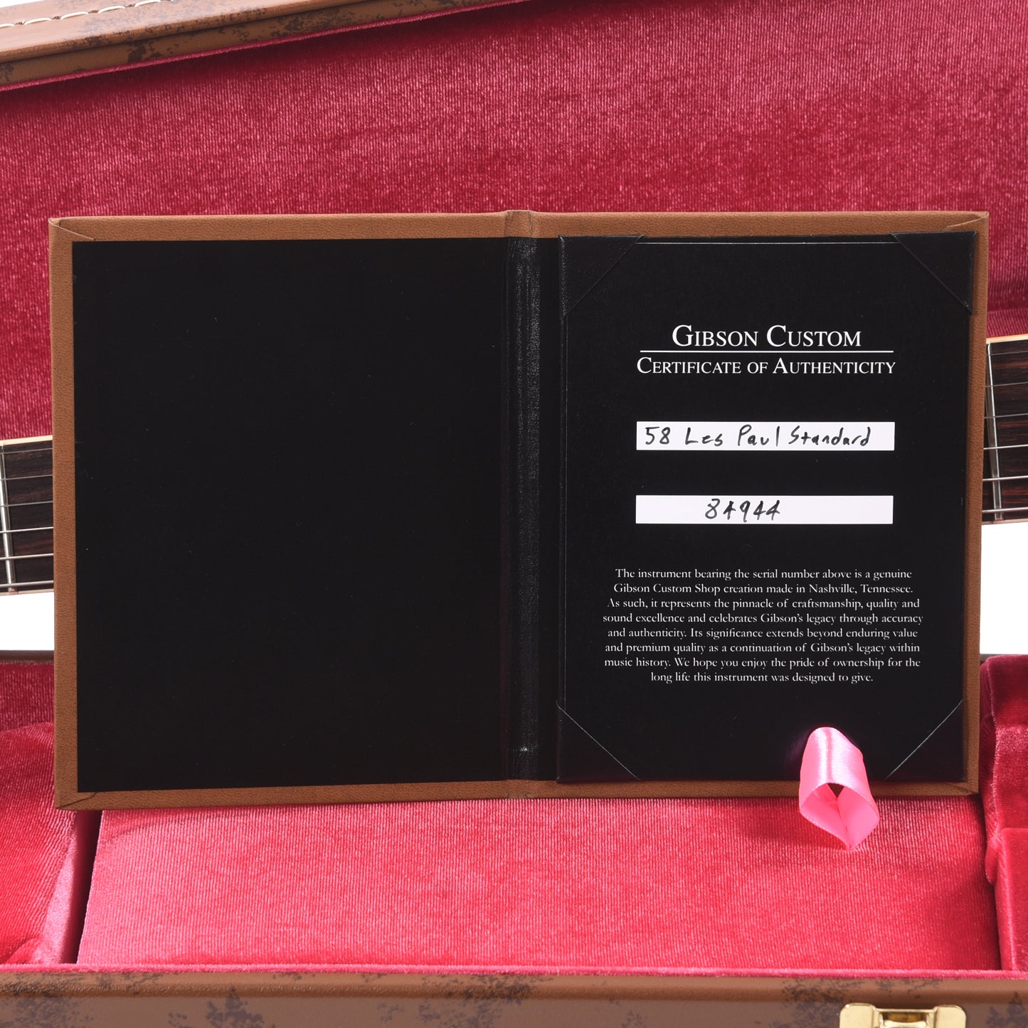 Gibson Custom Shop 1958 Les Paul Standard "CME Spec" Southern Fade VOS w/60 V2 Neck Profile