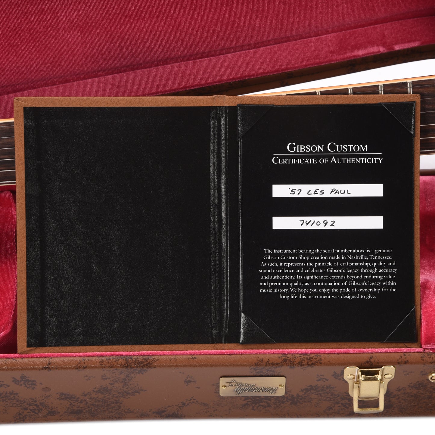 Gibson Custom Shop 1957 Les Paul Goldtop "CME Spec" VOS w/59 Carmelita Neck