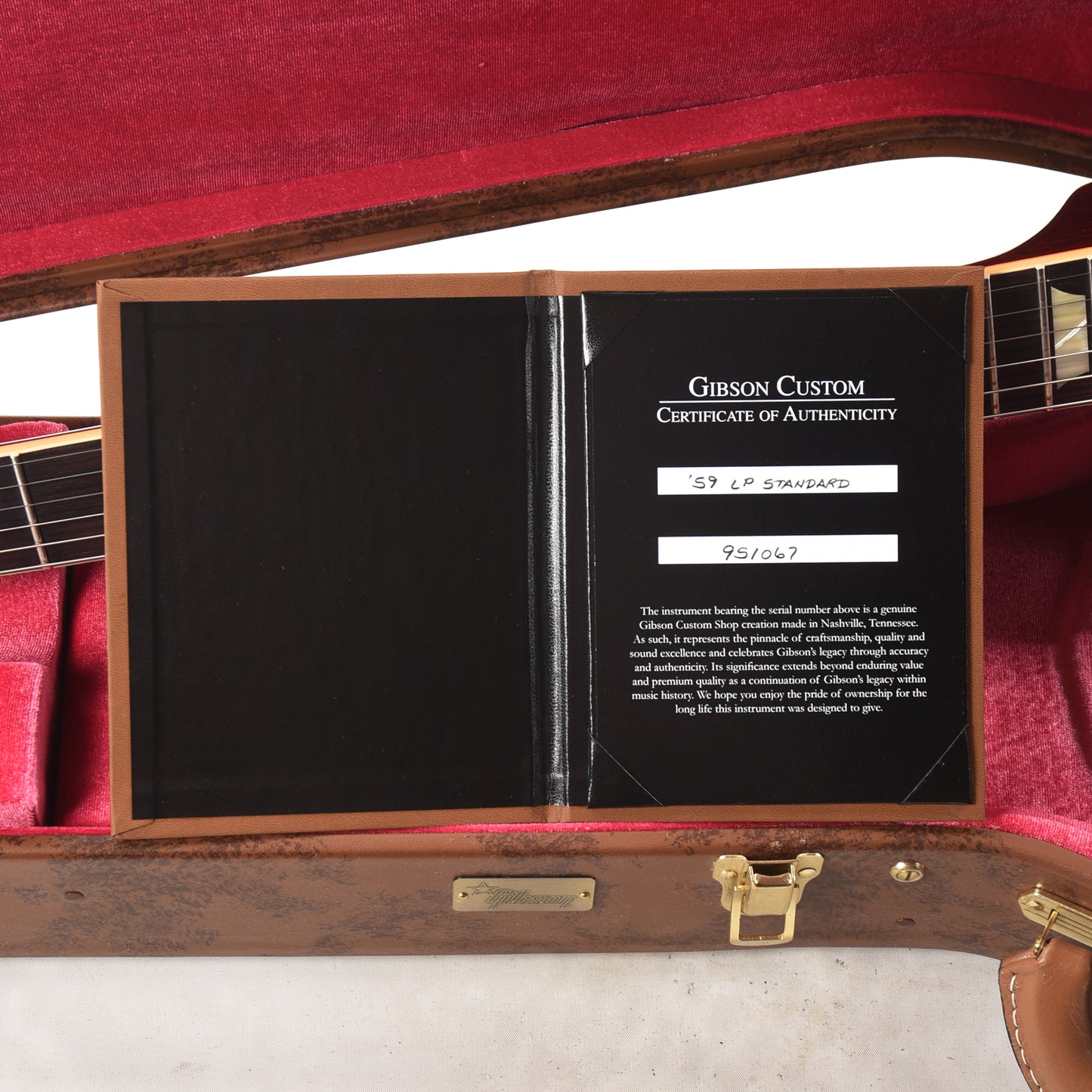 Gibson Custom Shop 1959 Les Paul Standard Beauty of the Burst 102 Gloss w/Carmelita Neck