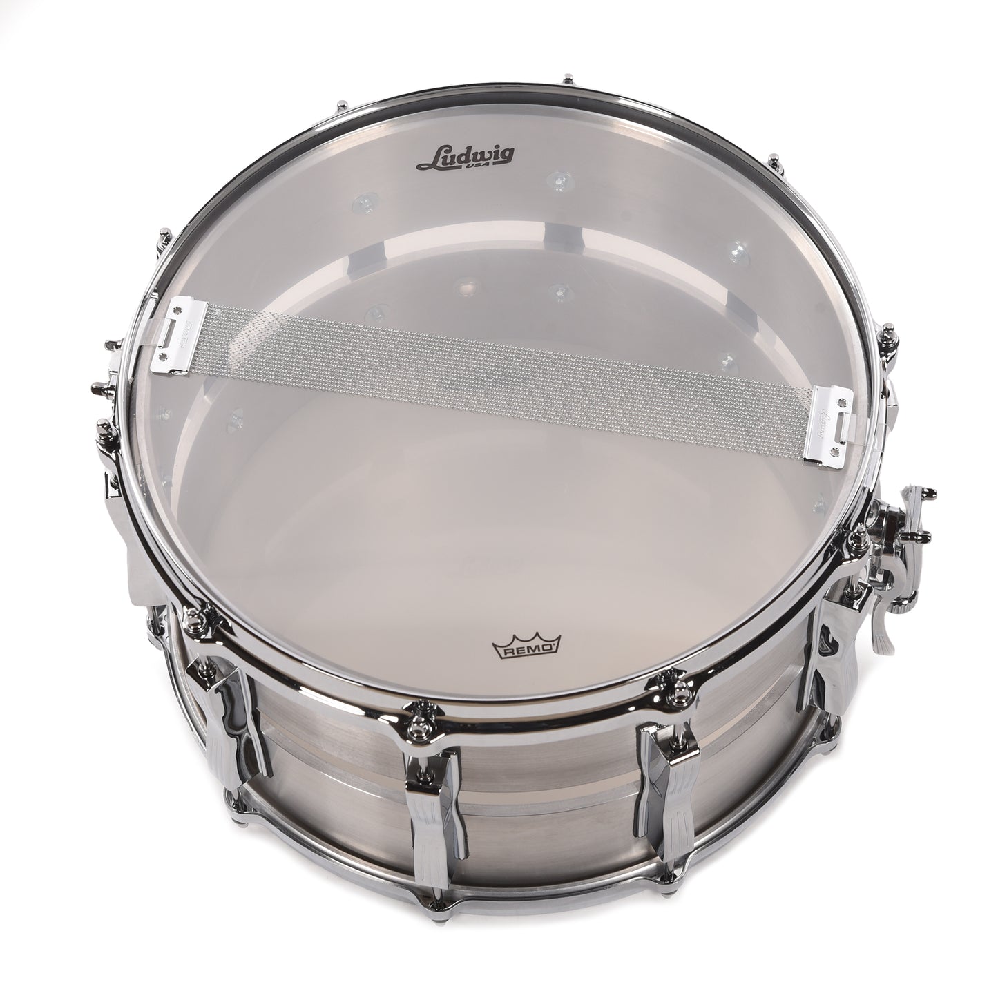Ludwig 8x14 Cast Slotted Coliseum Aluminum Snare Drum Limited