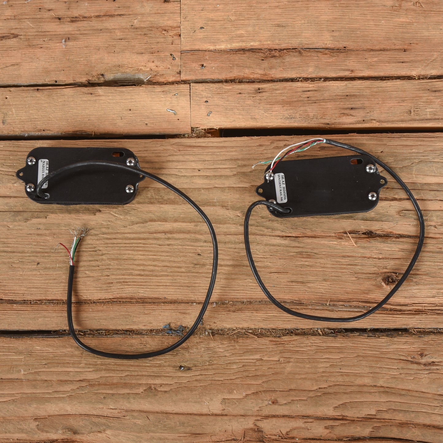 Seymour Duncan Nazgul/Sentient Rail Pickup Set Black