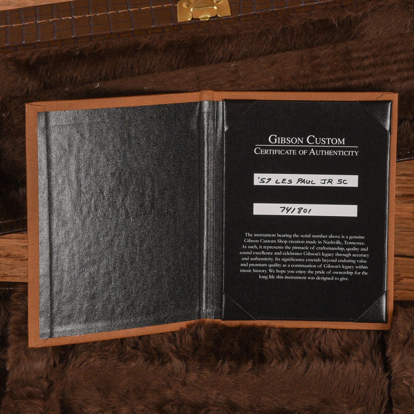 Gibson Custom '57 Les Paul Junior Singlecut LEFTY Sunburst LEFTY