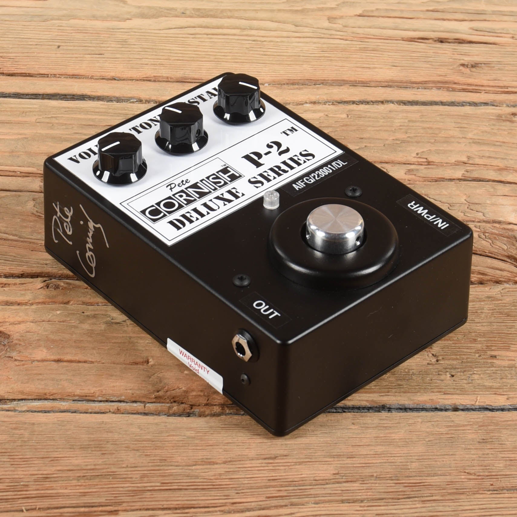 PeteCORNISH P-2 Pete Cornish P-2 Into a Marshall