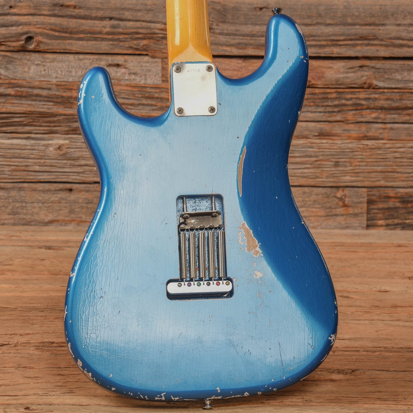 MJT S-Style w/Fender Eric Johnson Neck Lake Placid Blue