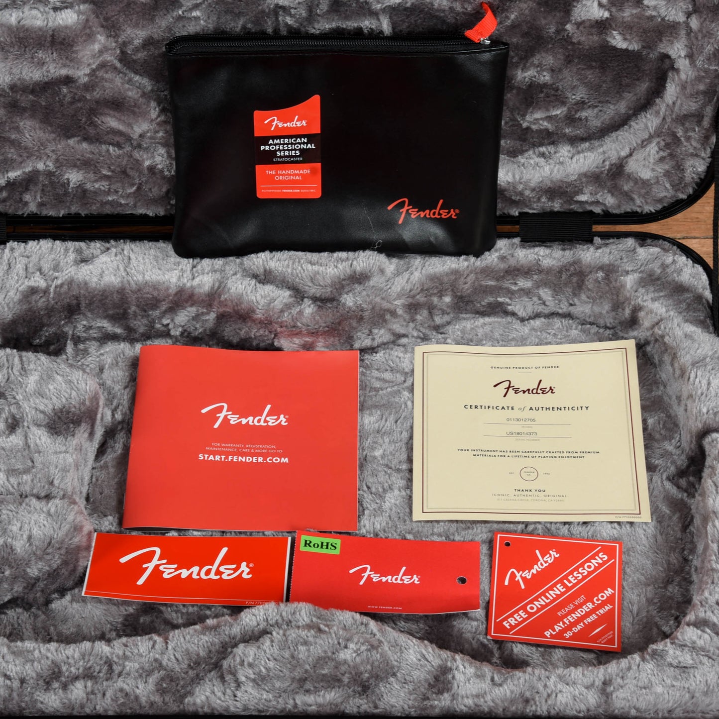 Fender American Professional Stratocaster Olympic White 2018