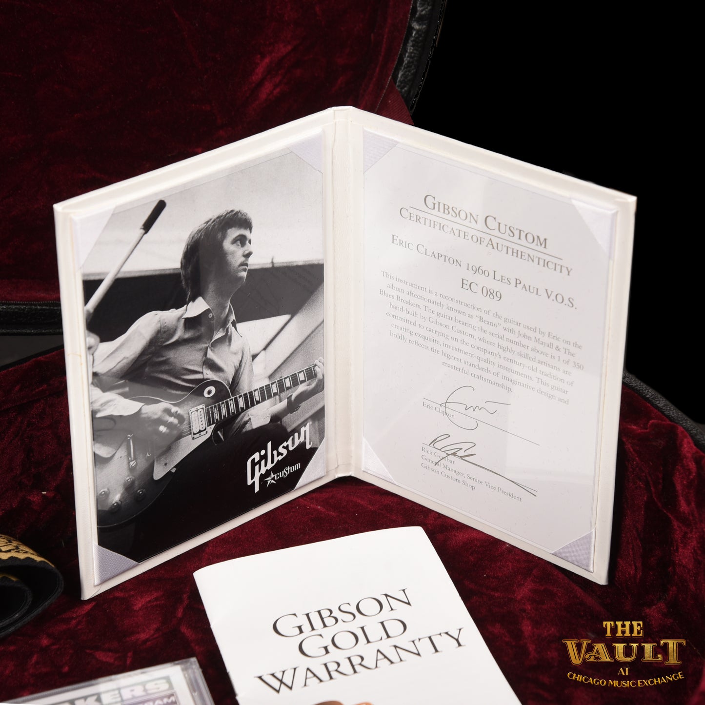 Gibson Eric Clapton 1960 Les Paul VOS "Beano" Sunburst 2011