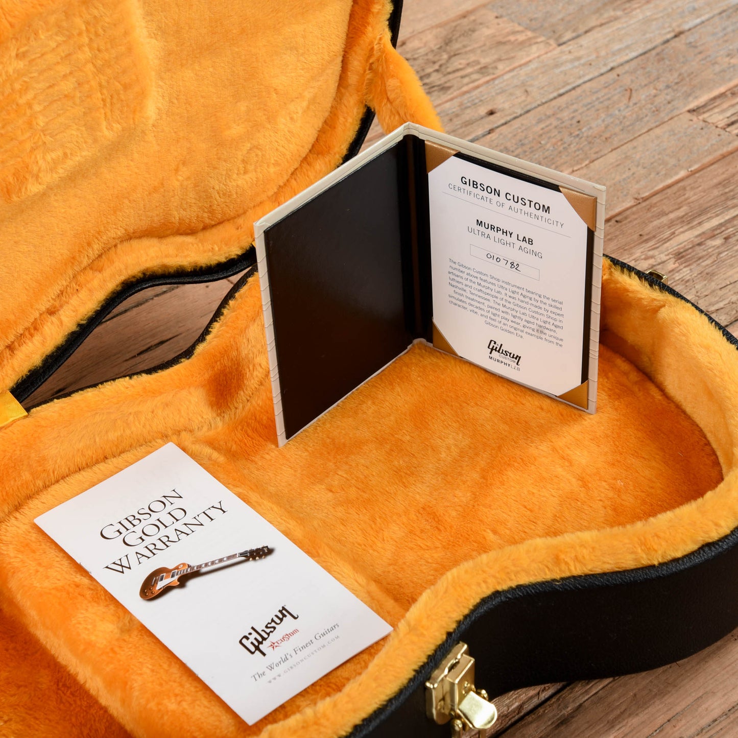 Gibson Custom Murphy Lab 61 Les Paul SG Standard Ultra Light Aged TV Yellow