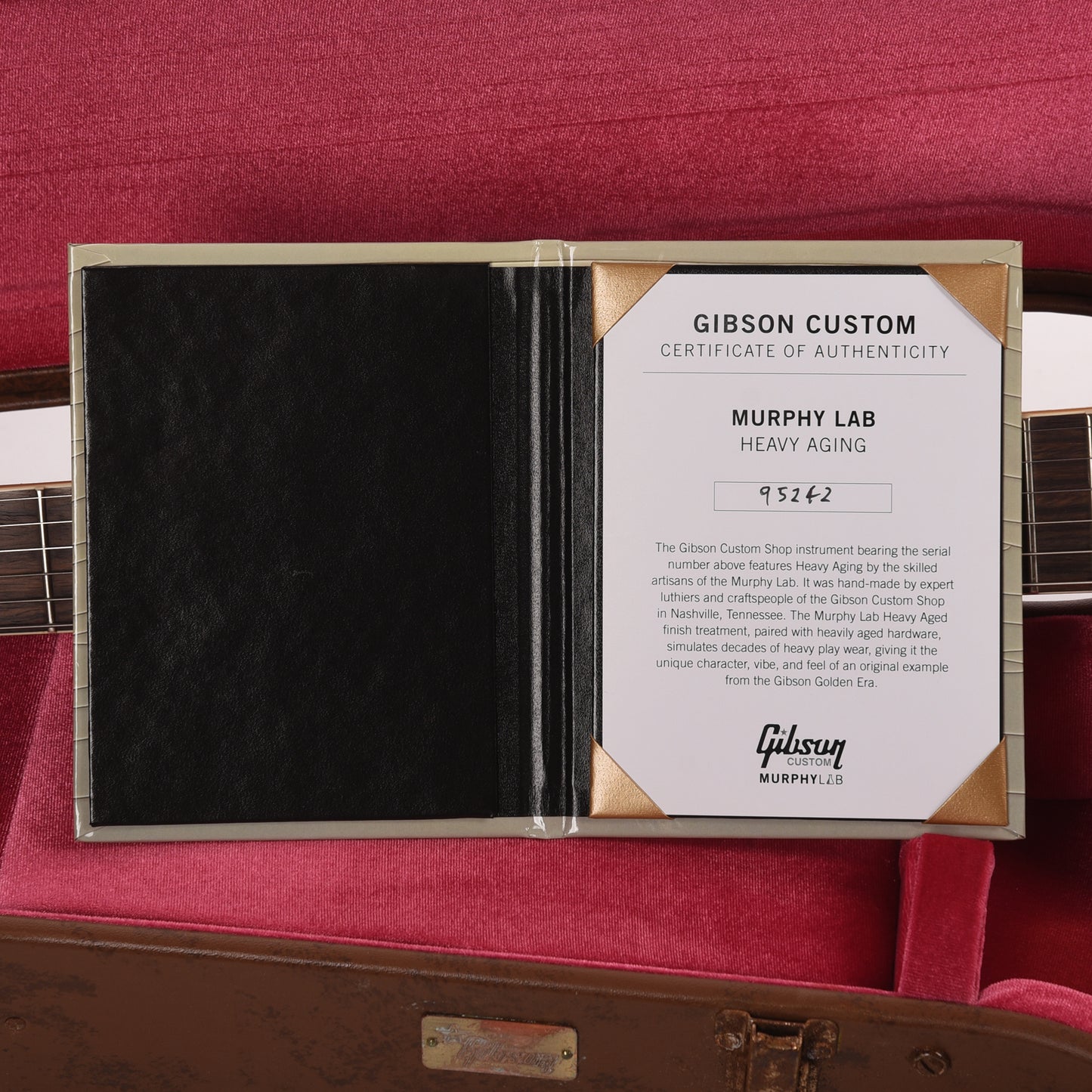 Gibson Custom Shop Murphy Lab 1959 Les Paul Standard Reissue Slow Iced Tea Fade Heavy Aged