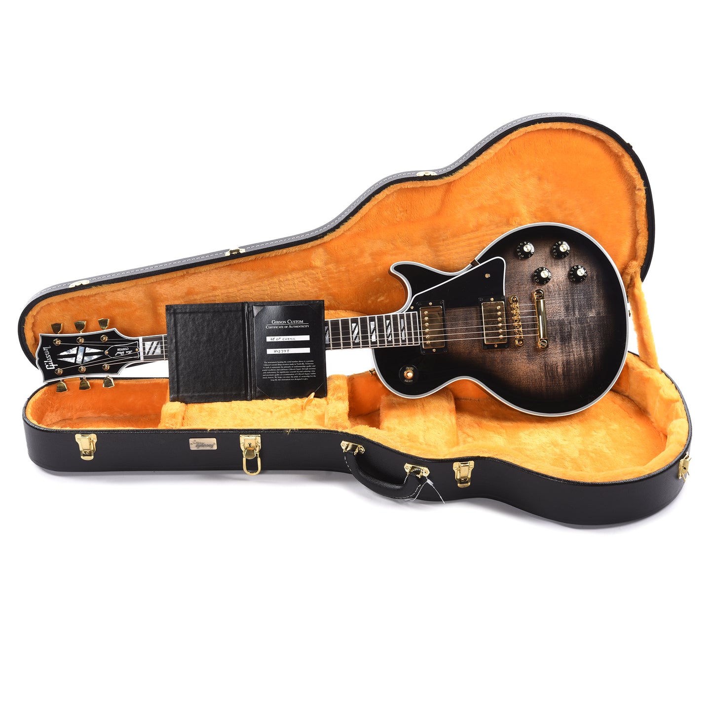 Gibson Custom Shop 1968 Les Paul Custom "CME Spec" Cobra Burst Gloss