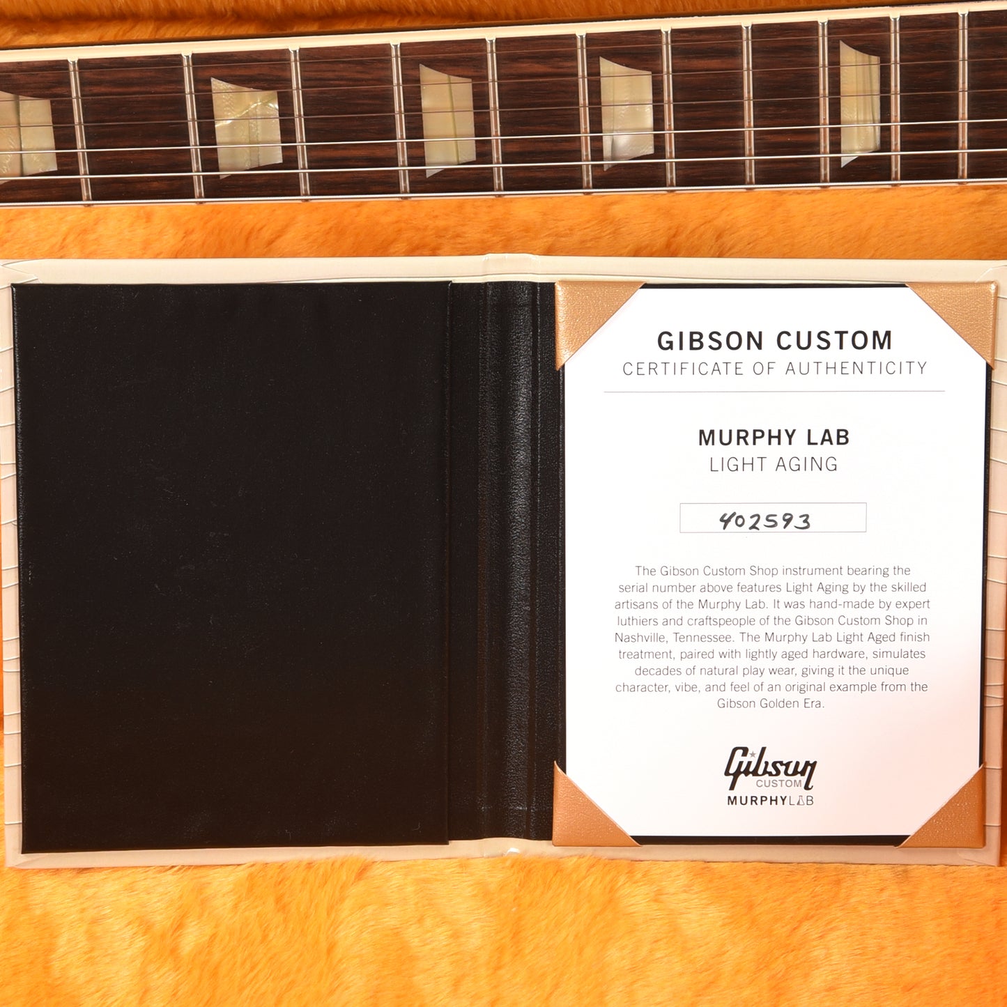 Gibson Custom Shop Murphy Lab 1963 Firebird V Purple Sparkle Light Aged w/Maestro Vibrola