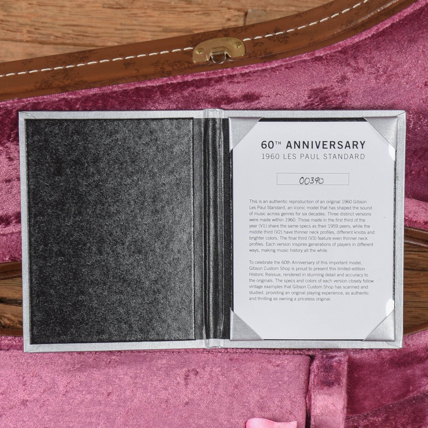 Gibson Custom 60th Anniversary '60 Les Paul Standard Reissue Sunburst 2020