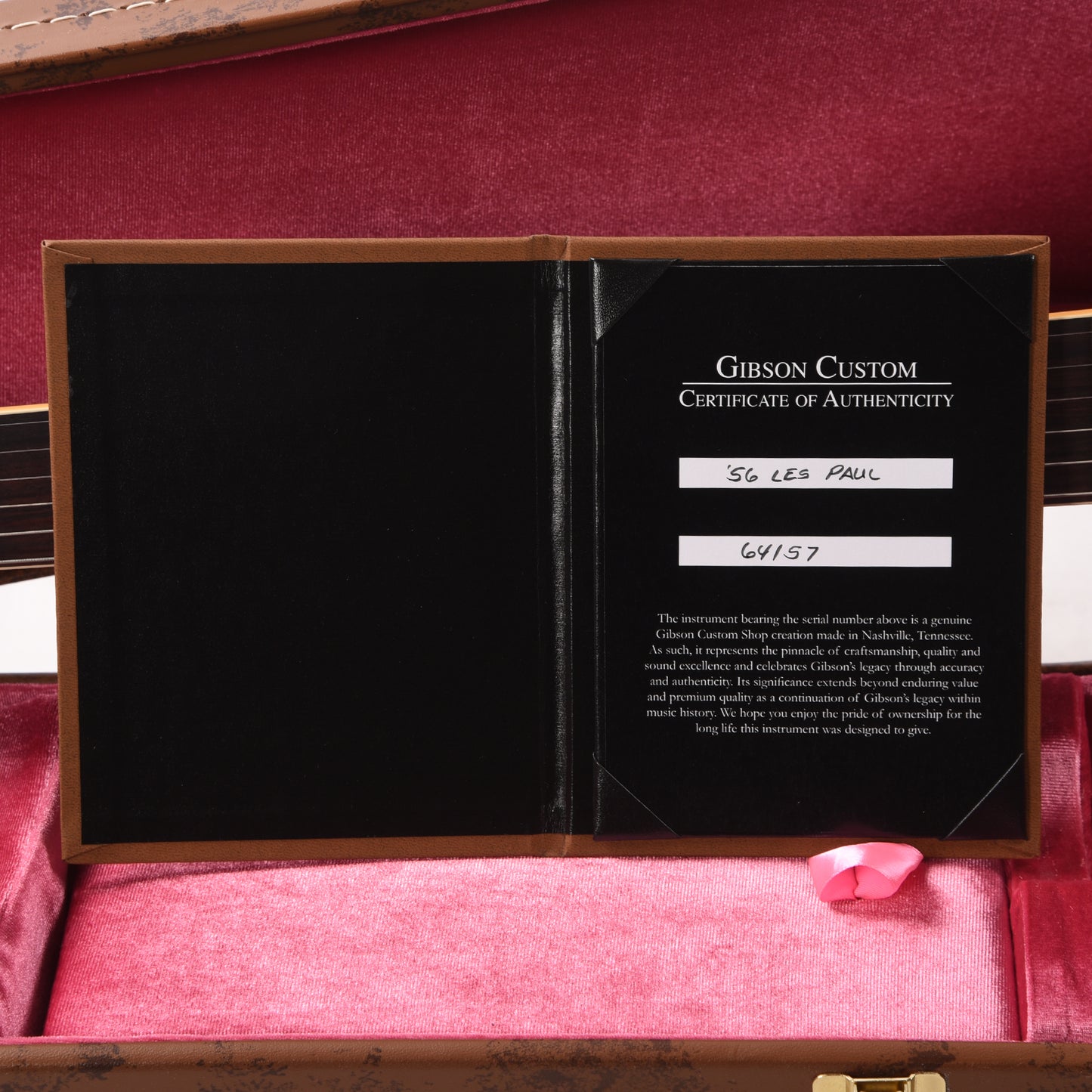 Gibson Custom Shop 1956 Les Paul Goldtop Reissue Double Gold VOS