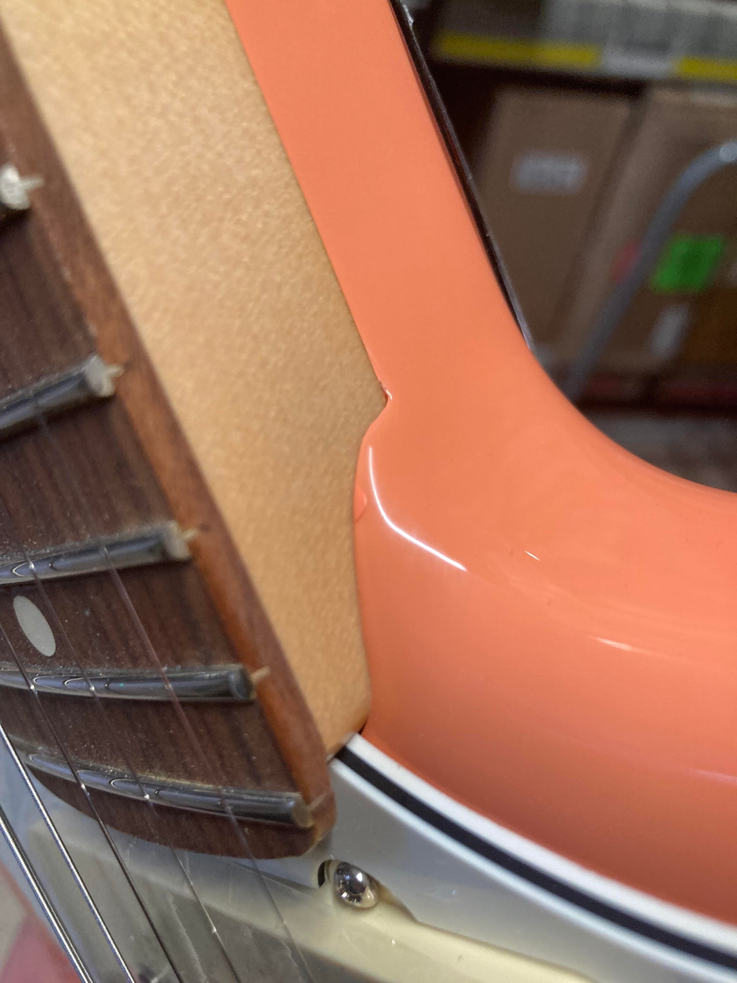 Fender Player Jazzmaster Pacific Peach w/Matching Headcap, Pure Vintage '65 Pickups, & Series/Parallel 4-Way