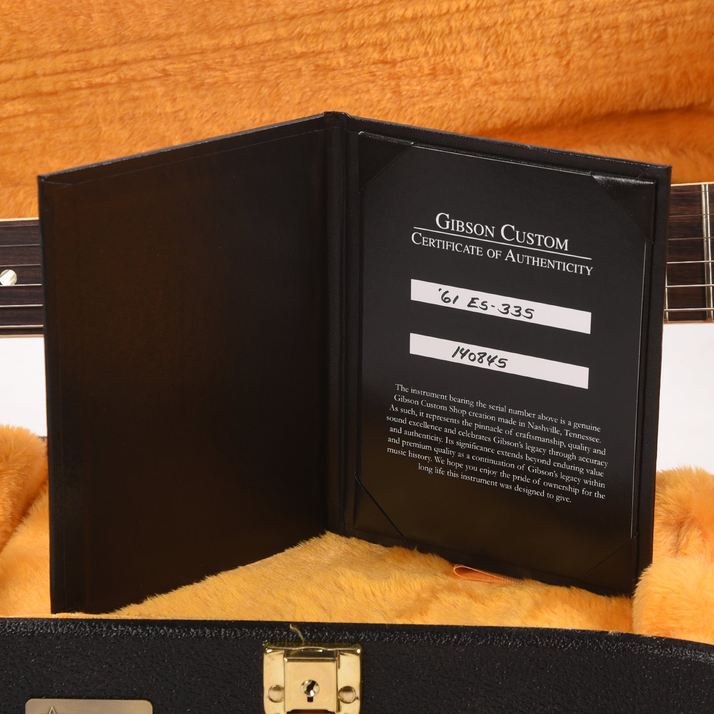 Gibson Custom Shop 1961 ES-335 Reissue '60s Cherry VOS