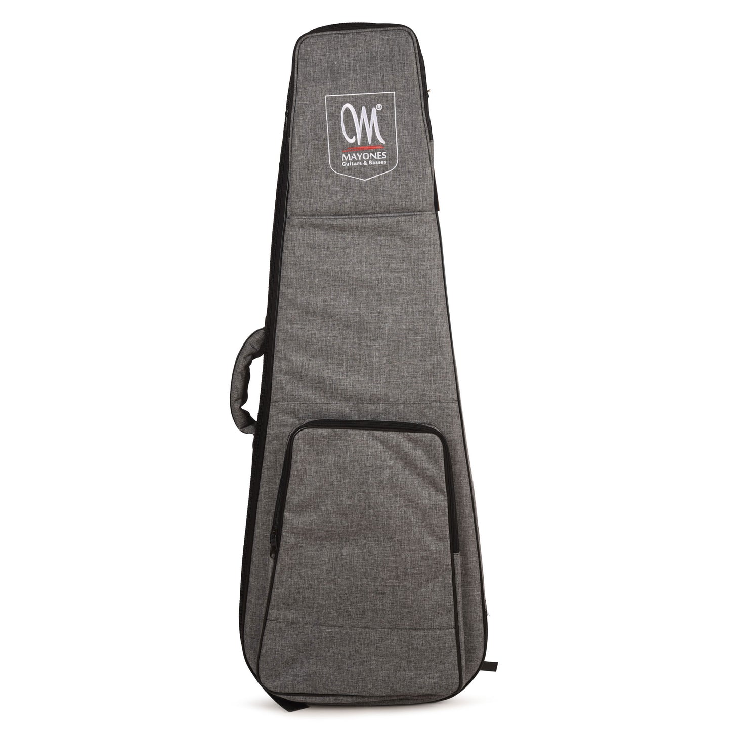 Mayones Duvell Elite 4Ever 7 AAA Curly Poplar Natural Fade Black Burst