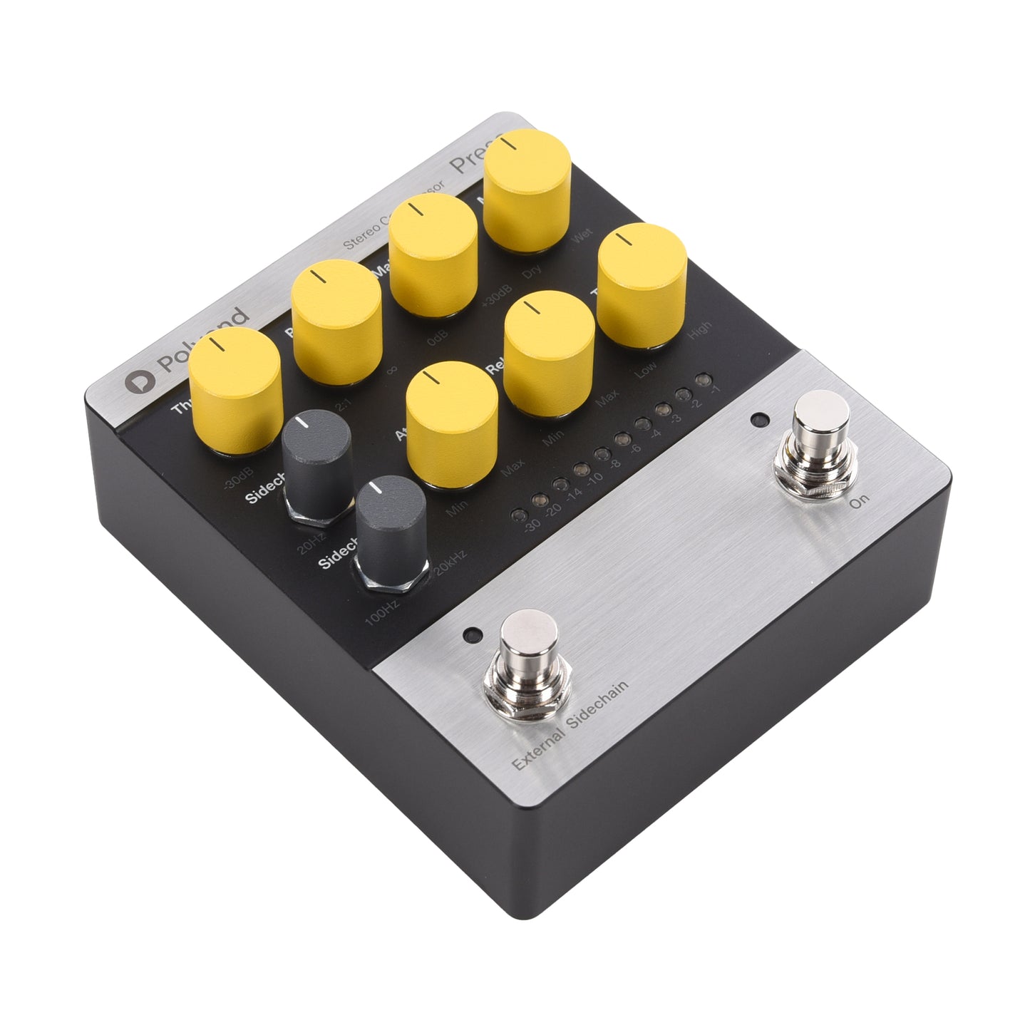 Polyend Press Analog Stereo Compressor Pedal