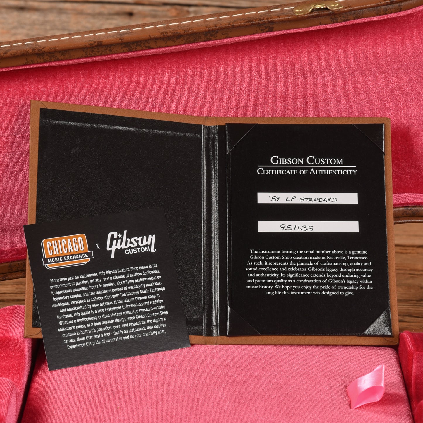 Gibson Custom Shop 1959 Les Paul Standard "CME Spec" Slow Fade Iced Tea VOS w/'59 Carmelita Neck