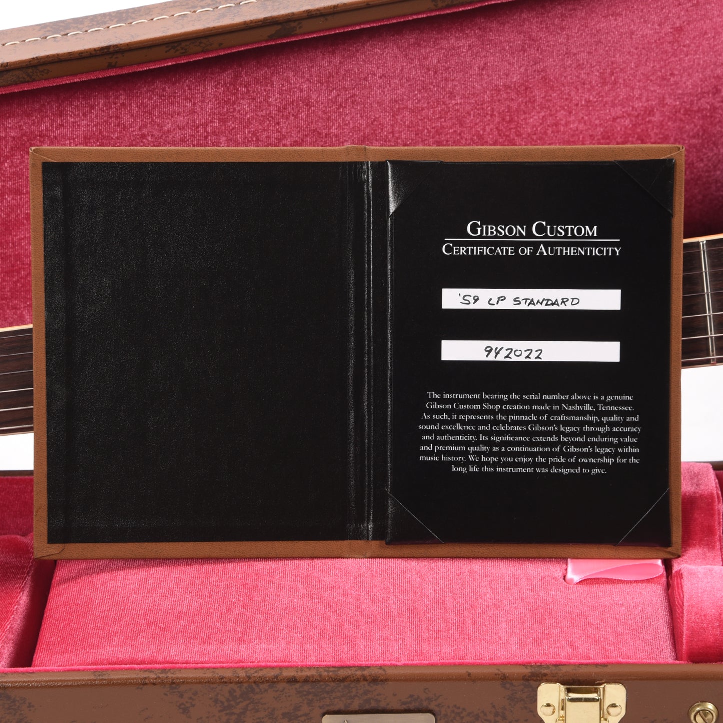 Gibson Custom Shop 1959 Les Paul Standard "CME Spec" Slow Iced Tea Fade VOS w/59 Carmelita Neck