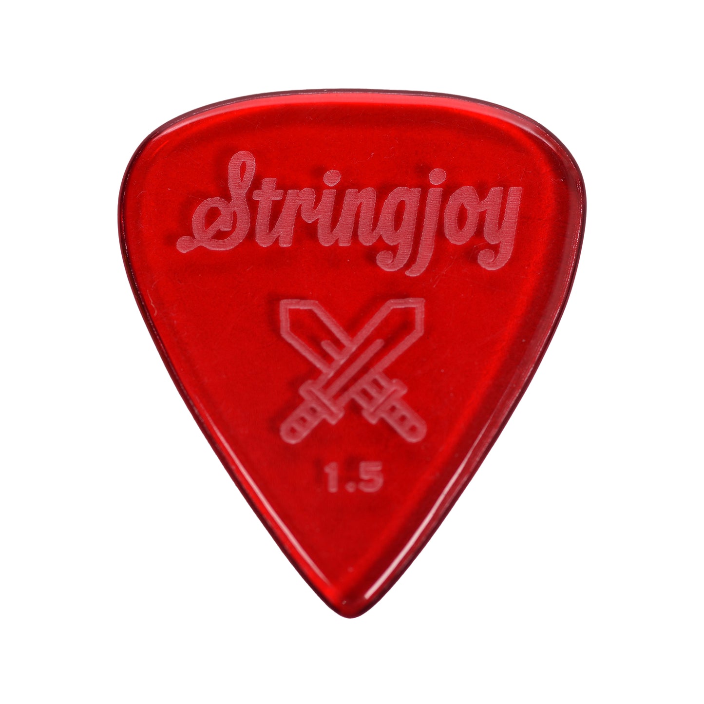 Stringjoy 1.5mm Longsword Acrylic Picks 2-Pack