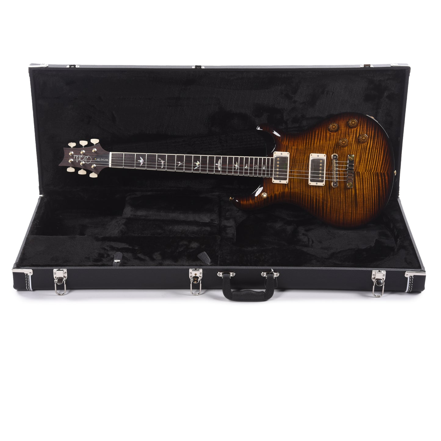 PRS McCarty 594 10 Top Black Gold Wraparound Burst