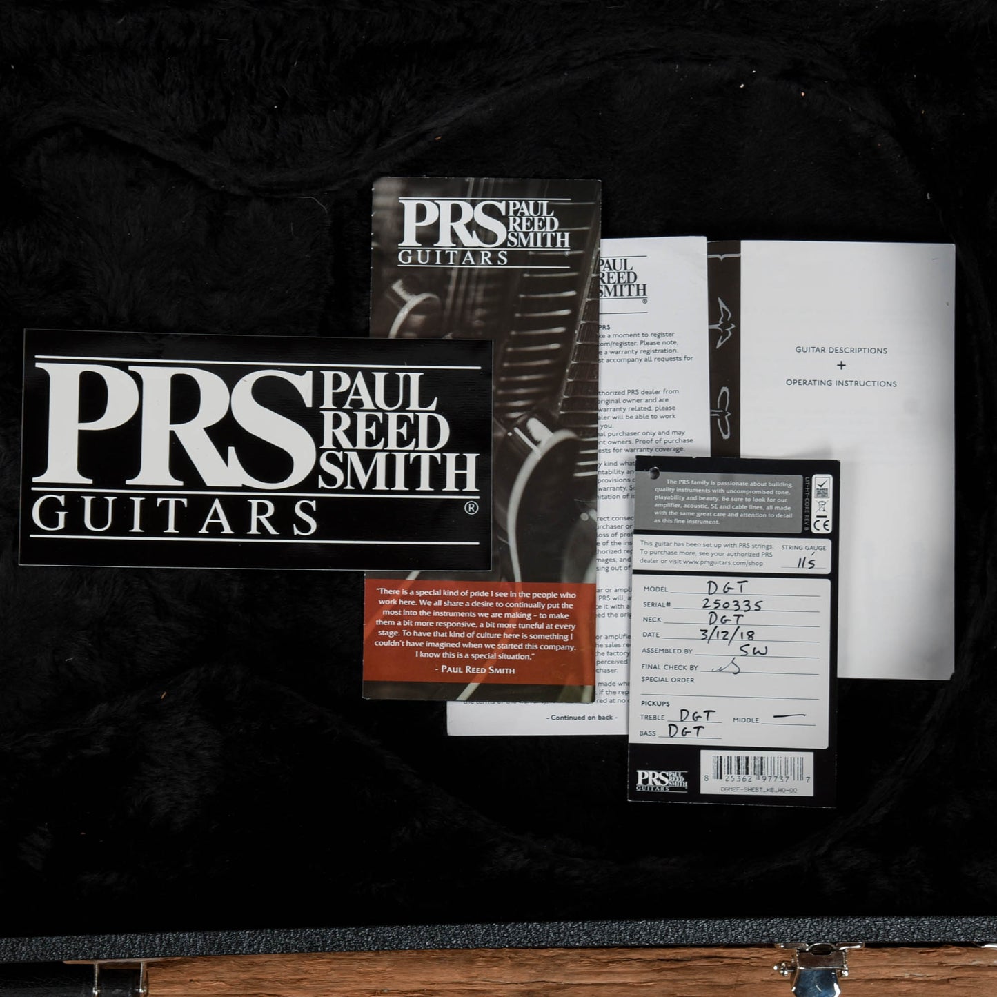 PRS DGT David Grissom Tremolo Signature 2018