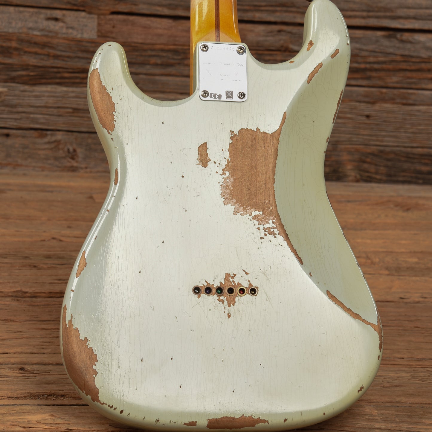 Fender Custom Shop Troposphere Stratocaster Hardtail Relic Super Faded Aged Sonic Blue 2021