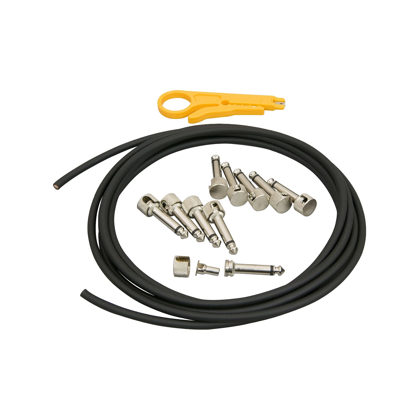 Lava Soldered Pedal Board Kit 10' Mini ELC w/10 Angle Plugs