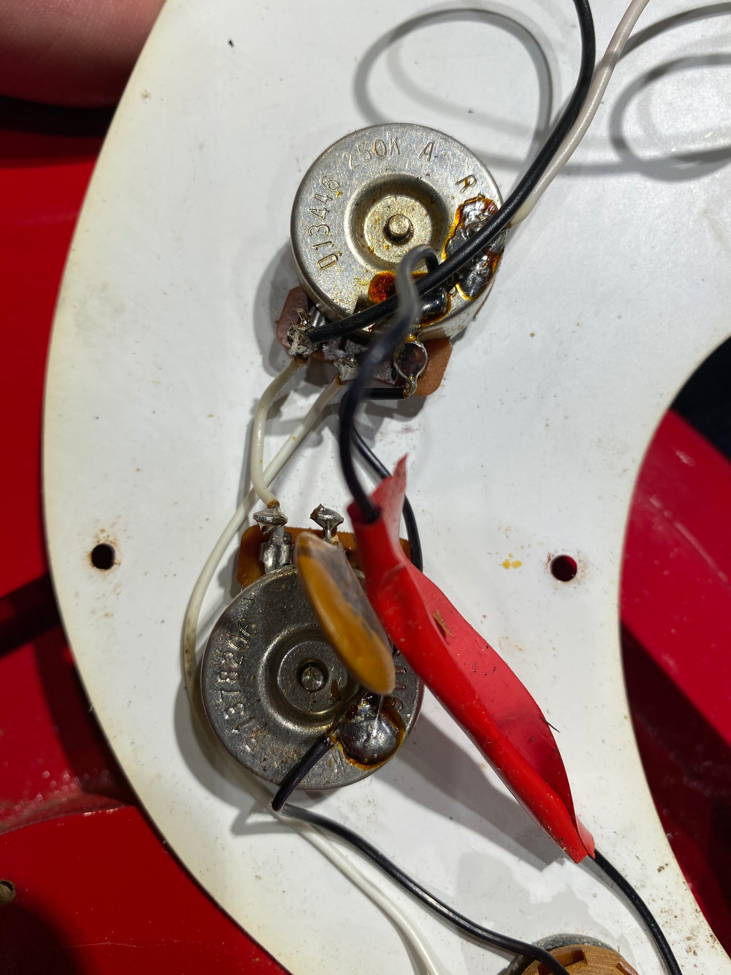 Fender Bullet Bass Deluxe B34 Red 1982