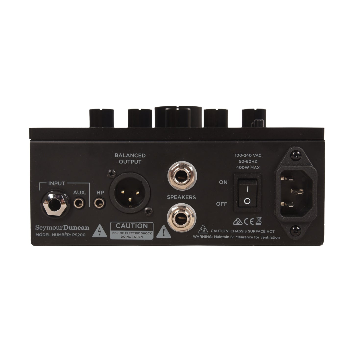 Seymour Duncan PowerStage 200 200w Pedalboard Guitar Amplifier Black