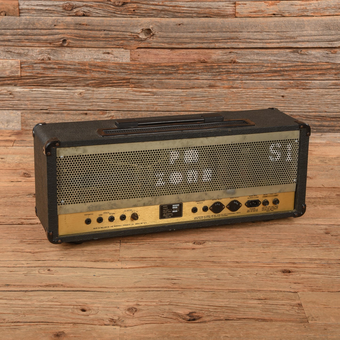 Marshall JCM800 Model 2210 100-Watt Guitar Amp Head 1982