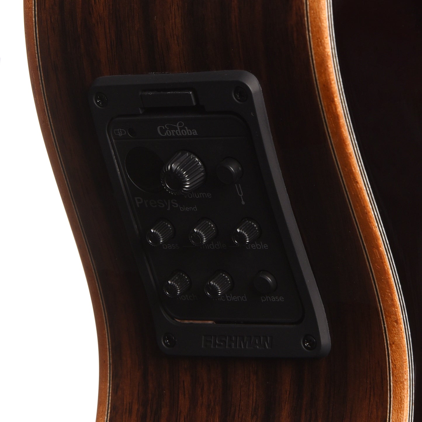 Cordoba Fusion Orchestra CE CD Tear Drop Burst