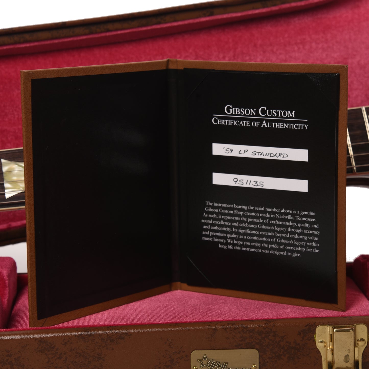 Gibson Custom Shop 1959 Les Paul Standard "CME Spec" Slow Fade Iced Tea VOS w/'59 Carmelita Neck