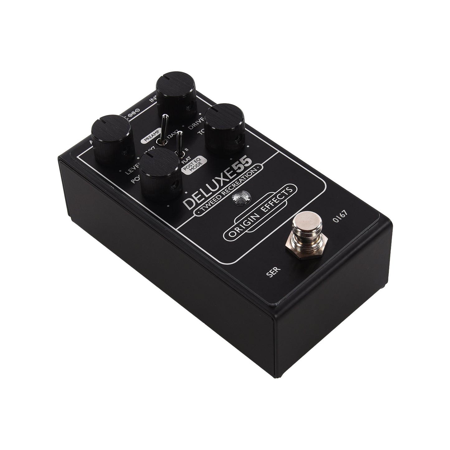 Origin Effects Special Black Edition Deluxe55 Tweed Recreation Overdrive Pedal