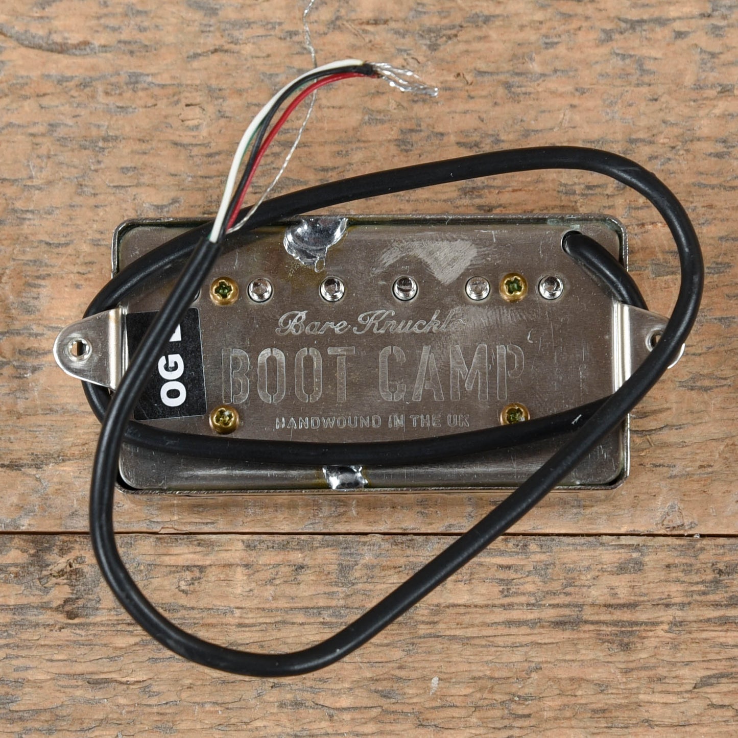 Bare Knuckle Boot Camp Humbucker Old Guard Bridge Pickup 50mm Nickel