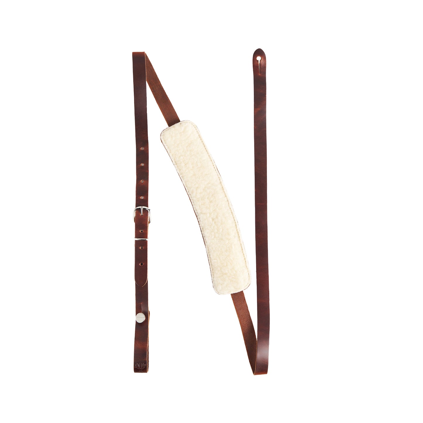 Martin Vintage Leather Guitar Strap Brown w/Padded Slider