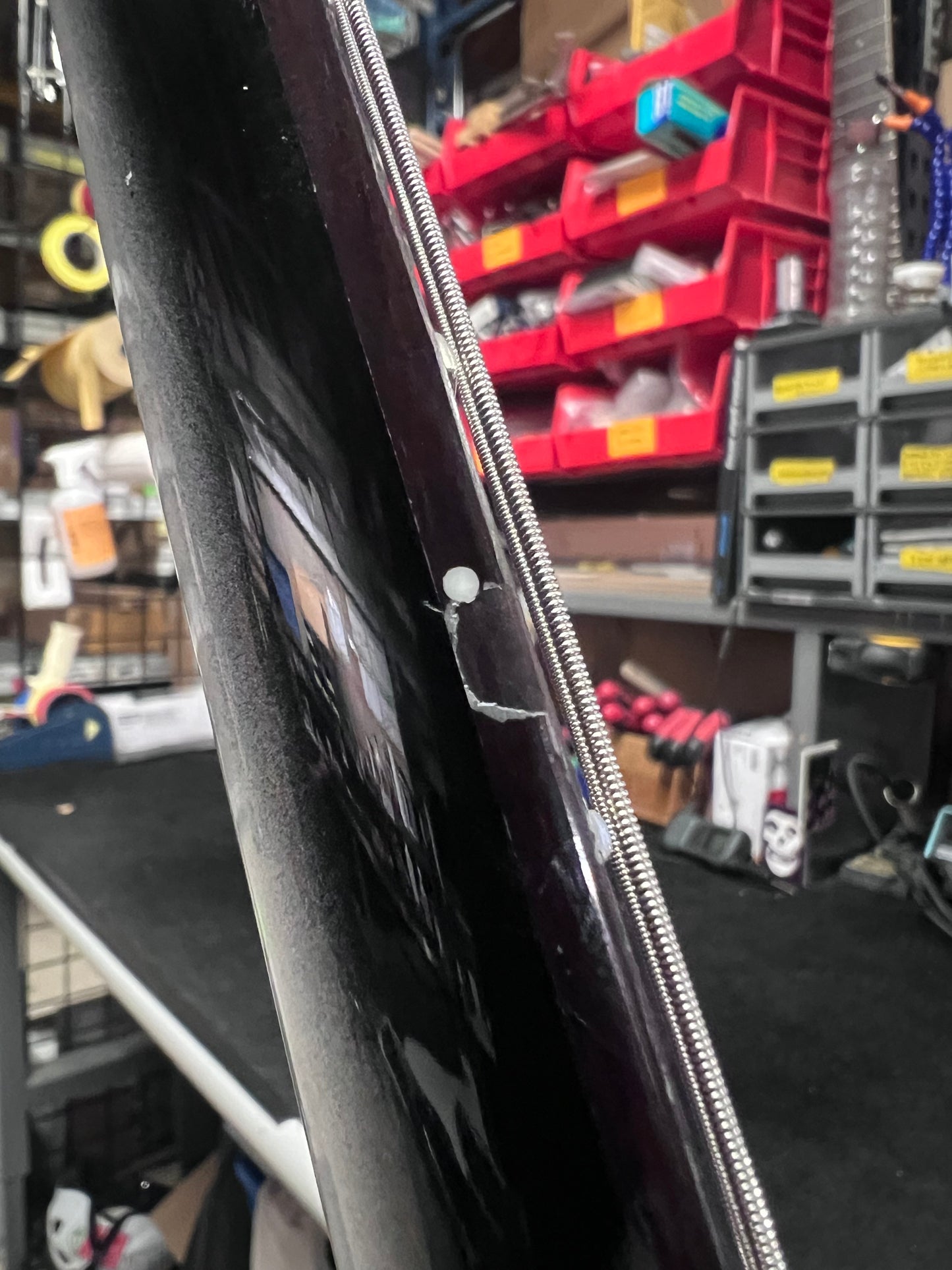 Danelectro Longhorn Baritone Black Burst