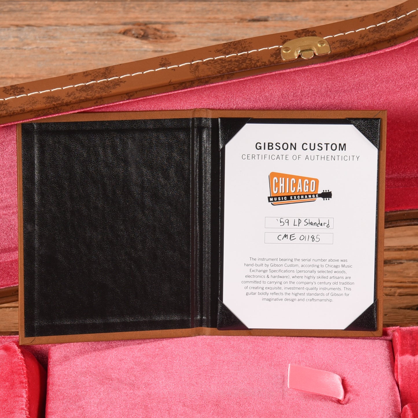 Gibson Custom '59 Les Paul Standard "CME Spec" w/ Carmelita Neck Cherry Tea Burst 2021