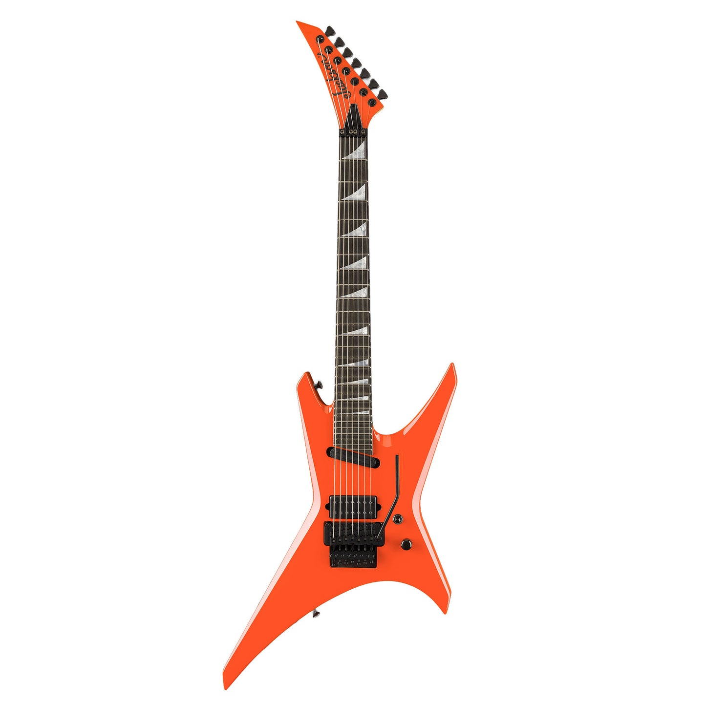 Jackson Custom Shop Limited Edition Dave Davidson Warrior 7 Huntsman Orange Master Built by "Metal" Joe Williams